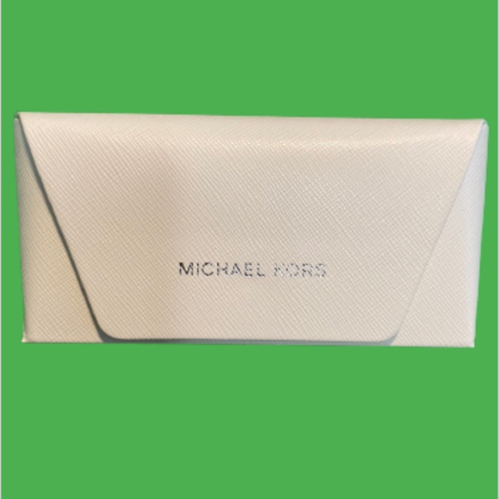 New White Michael Kors Glasses Case NWOT